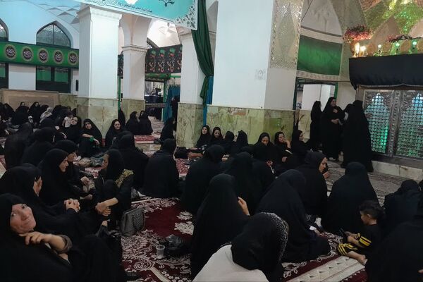 مراسم عزاداری اباعبد الله الحسین (ع) در شهرستان خرامه