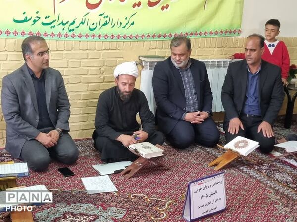 بازدید مدیر آموزش و پرورش شهرستان خوسف از پایگاه های اوقات فراغت