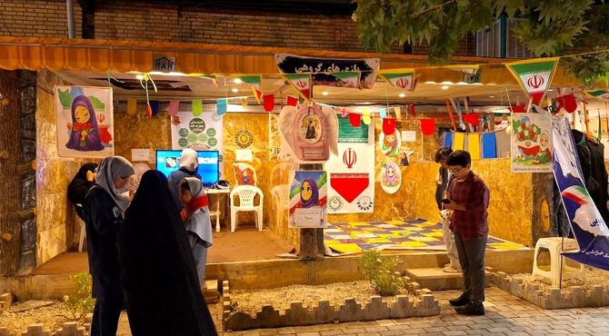 جشن بزرگ سازمان دانش‌آموزی در ناحیه ۶؛ نمایش توانمندی‌ها در قاب غرفه‌های رنگارنگ
