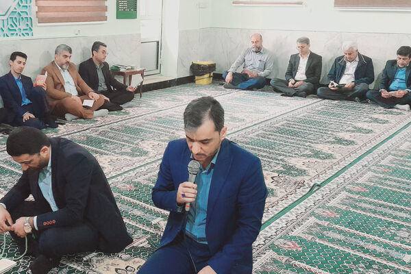 زیارت عاشورا در اداره‌کل آموزش و پرورش استان بوشهر
