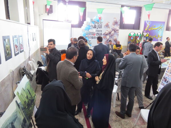 افتاحیه نمایشگاه دستسازه های هنرستان های شهرستان بجنورد 