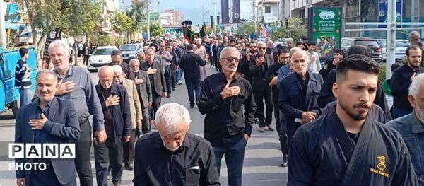 مراسم دسته روی هیأت مذهبی کردکوی