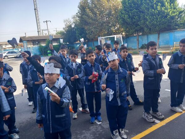  پویش دهان و دندان در دبستان شاهد شهرستان کردکوی