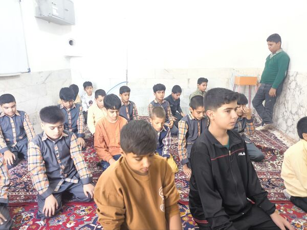 افتتاح نمازخانه در دبستان شهید پسندیده فدافن