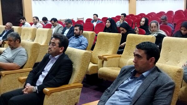  نشست خبری هفته دولت فرماندار اسکو