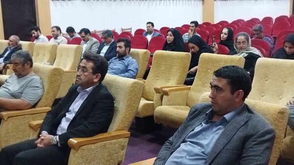  نشست خبری هفته دولت فرماندار اسکو