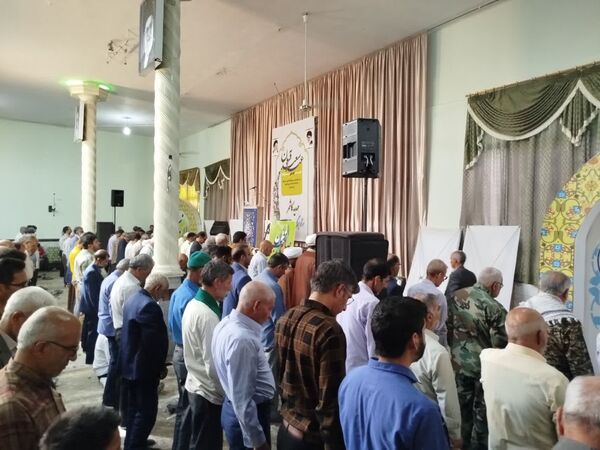 نماز باشکوه عید سعید قربان در شهرستان کاشمر 