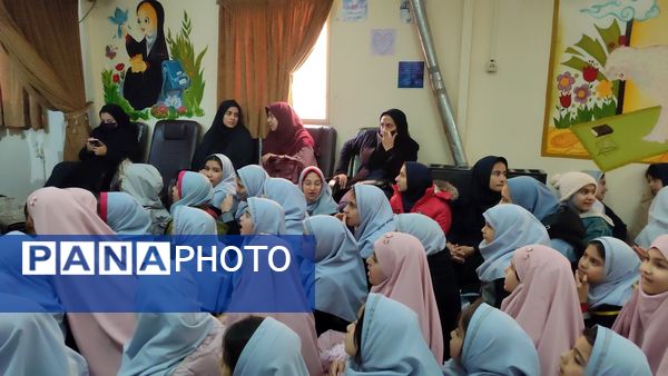 جشن عید مبعث در دبستان شاهد حاج تقی آقا بزرگ مشهد