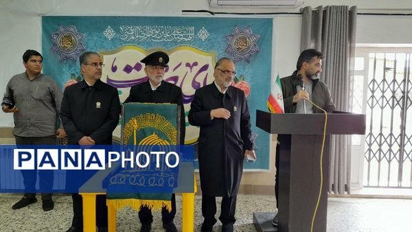 استقبال از کاروان زیر سایه خورشید در دبستان امام رضا(ع) نور