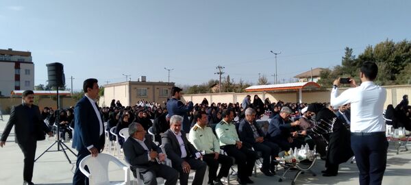 آئین بازگشایی مدارس در شهرستان گلبهار