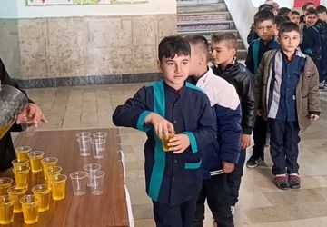 جشن نیمه شعبان در مدرسه پسرانه شیخ صدوق صباشهر