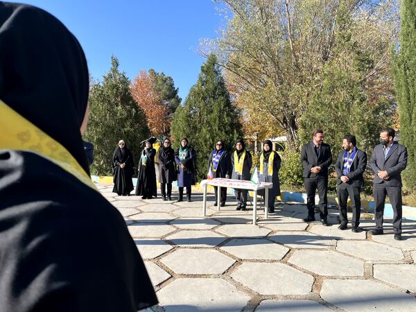 اردو تمشک در اردوگاه شهید دستغیب شیراز