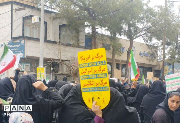 راهپیمایی روز جهانی قدس در شهرستان خلیل‌آباد 