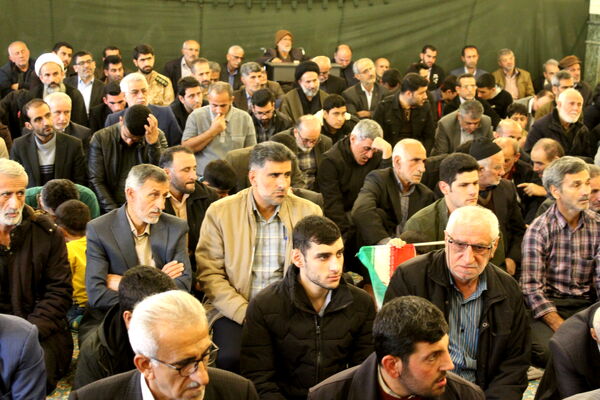 نماز جمعه باشکوه بندپی شرقی