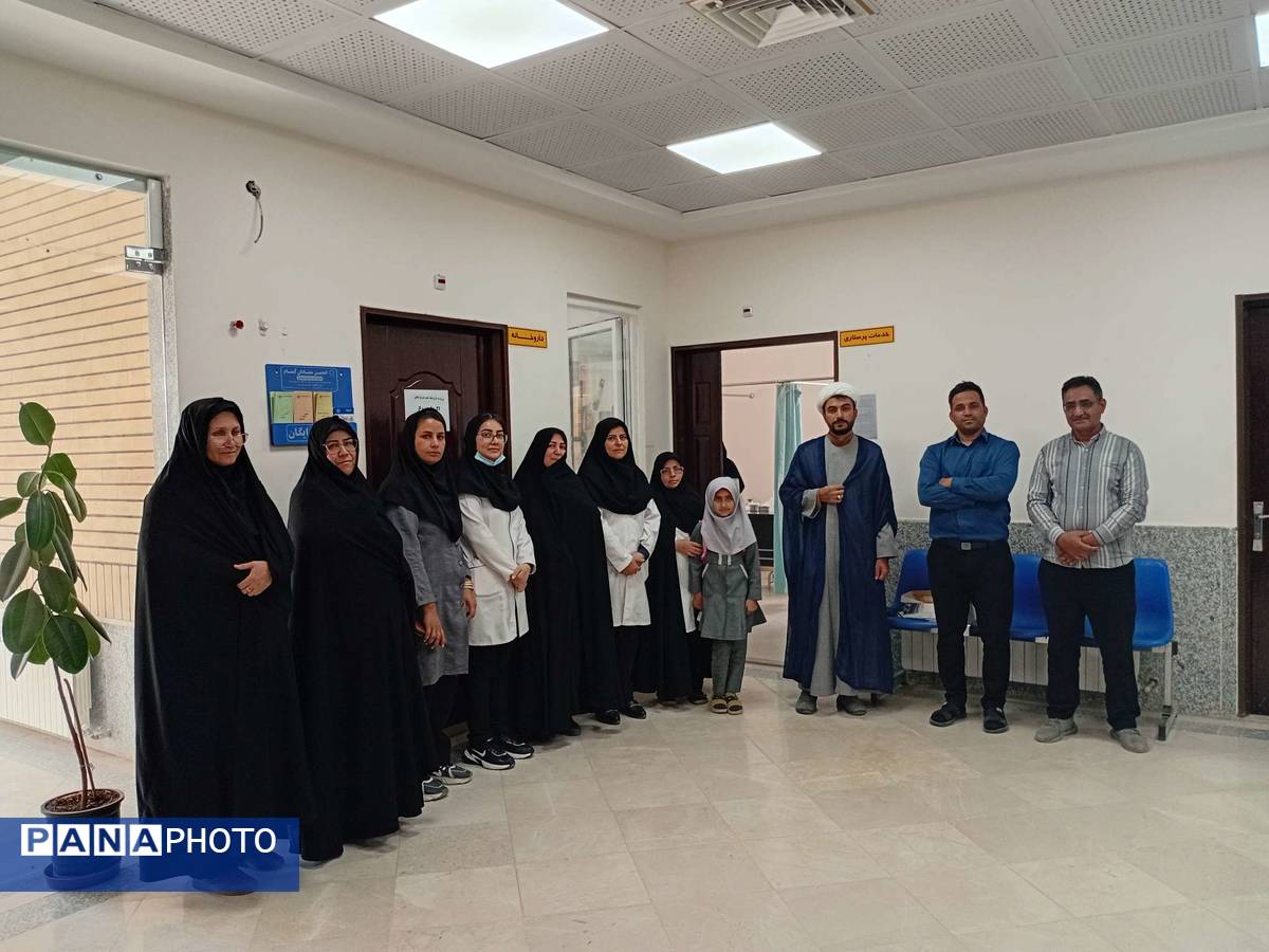 تقدیر از پرستاران روستای نقاب خلیل آباد