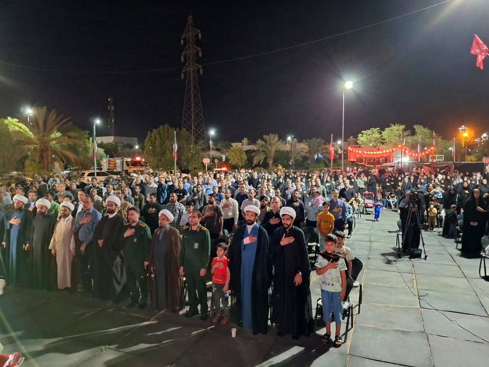  اولین اجتماع شهدا در جم