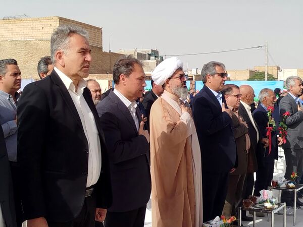  افتتاحیه مدرسه ۶ کلاسه نسیم دانایی روستای فدافن