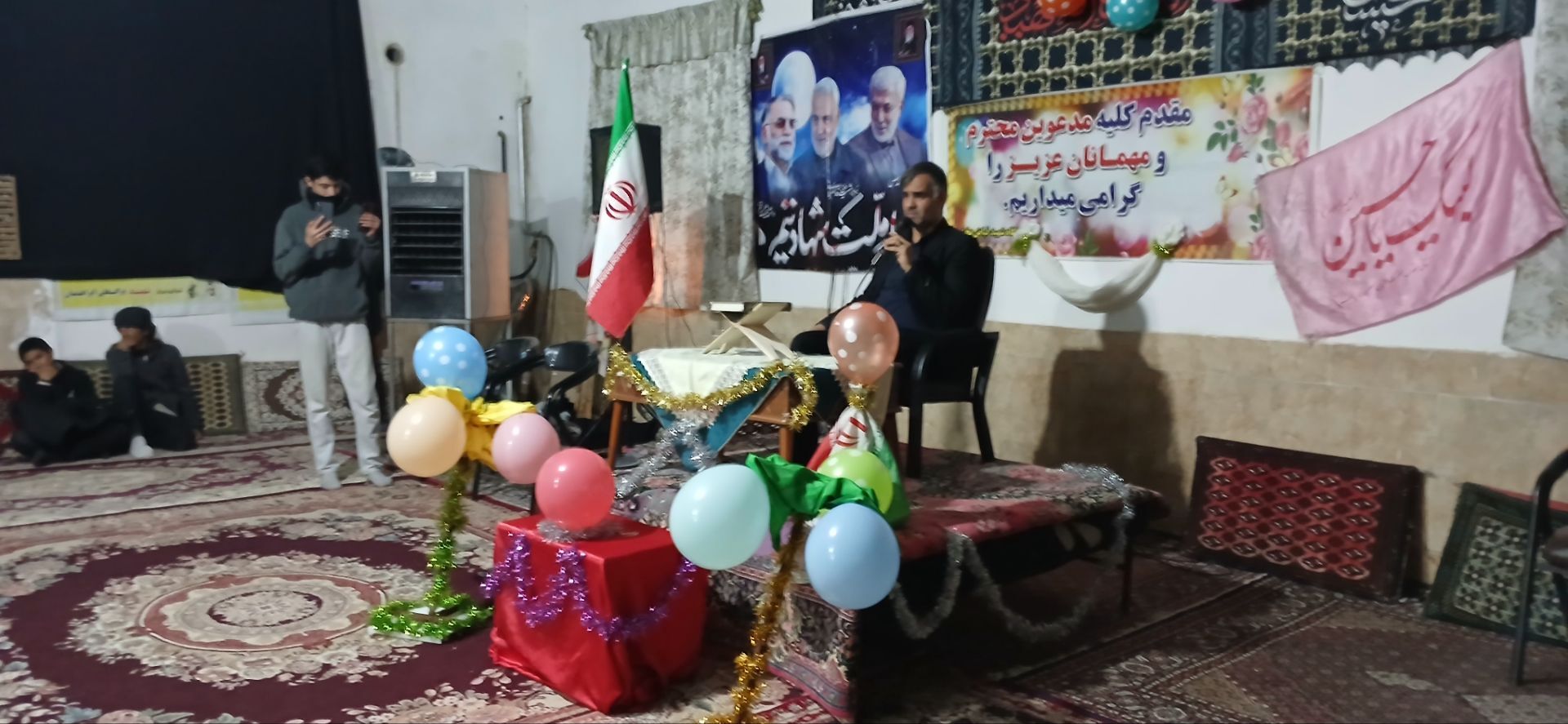 جشن مبعث رسول اکرم (ص) در حسینیه ابوالفضلی حداد در شهر خانلق