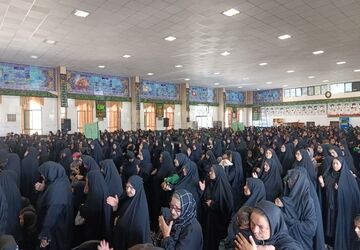 همایش شیرخوارگان حسینی شهرستان خوسف