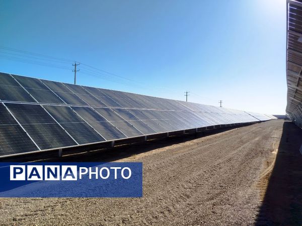 افتتاح نیروگاه خورشیدی ۳ مگاواتی (پیشرو صالح)  کاشمر با حضور استاندار خراسان رضوی