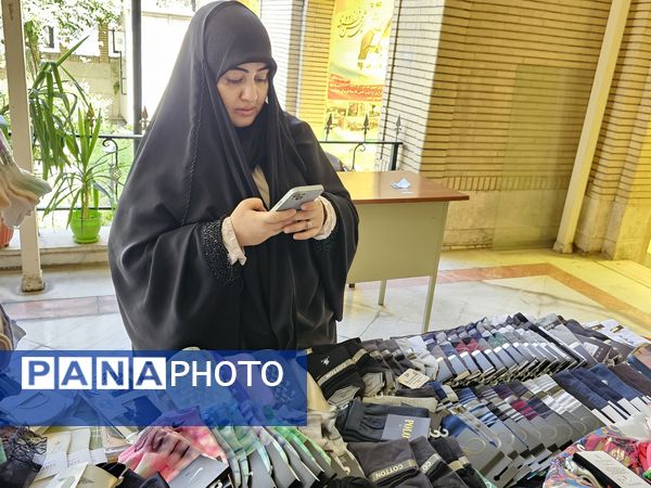 برپایی نمایشگاه عفاف و حجاب در آموزش و پرورش منطقه ۱۴ تهران