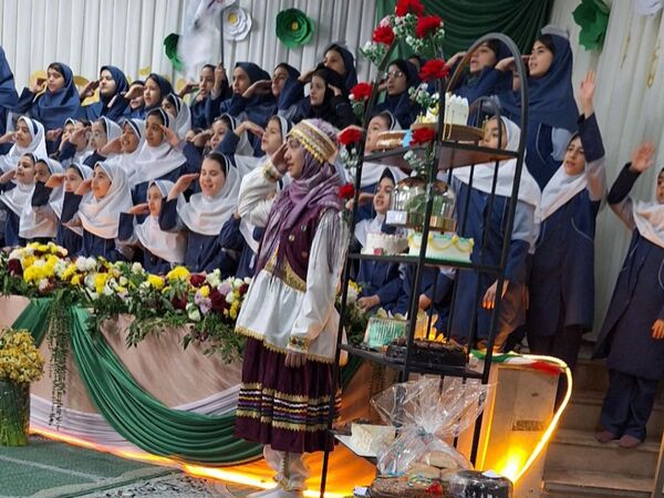جشن «بهترین کیک تولد امام زمان(عج)» در دبستان امام موسی کاظم(ع)