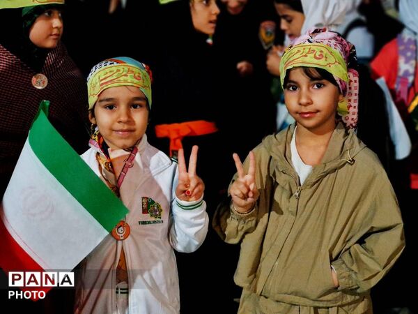 رزمایش جانفدا برای ایران امام رضایی در گلوگاه