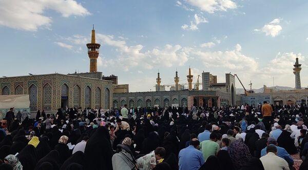 برگزاری مراسم پر فیض دعای عرفه در حرم مطهر رضوی