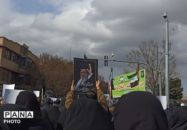مراسم سوگواری شهادت رهبر معظم انقلاب اسلامی آیت الله امام خامنه ای (ره) در باشت
