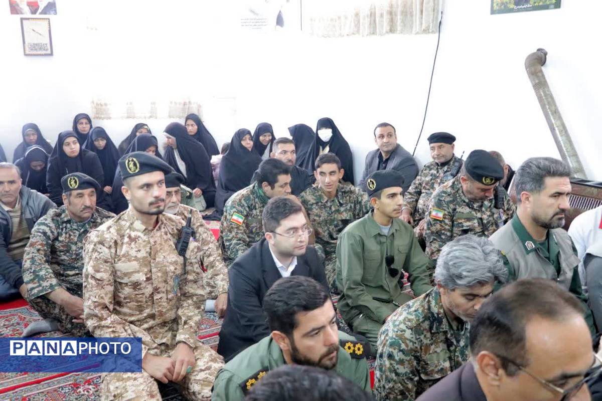 دیدار بسیجیان شهرستان سملقان با امام جمعه آشخانه 