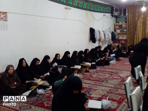  مراسم اولین شب قدر  در مسجد ابوالفضلی نیشابور 