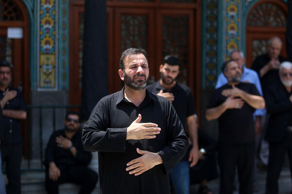 عزاداری سالروز شهادت امام حسن مجتبی(ع) در حرم حضرت معصومه(س)