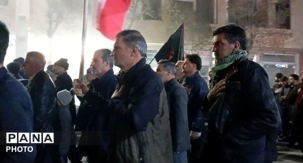 قافله عزاداری شهادت مولا امیرالمؤمنین در شهر بن 