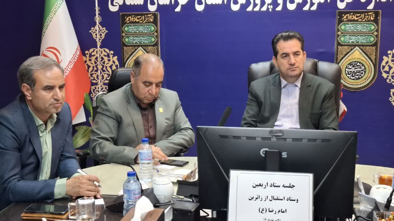 تأکید بر نقش‌آفرینی تشکل‌های دانش‌آموزی در برنامه‌های اربعین و استقبال از زائران امام رضا (ع)