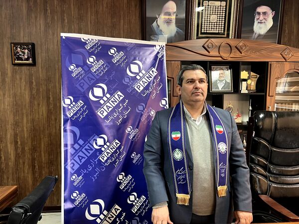 نشست خبری رئیس آموزش و پرورش ساوجبلاغ با خبرنگاران پانا 