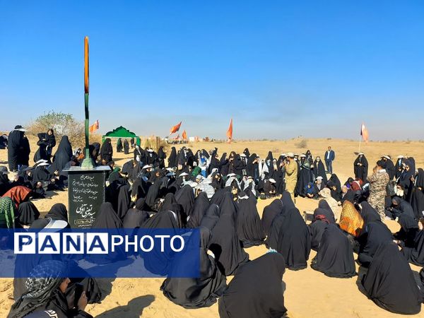 سفر دانش‌آموزان دختر ناحیه۶ مشهد به راهیان نور