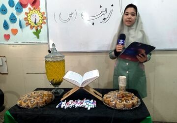 مدرسه پروین اعتصامی در سوگ بانوی صبر و پیام‌رسان کربلا