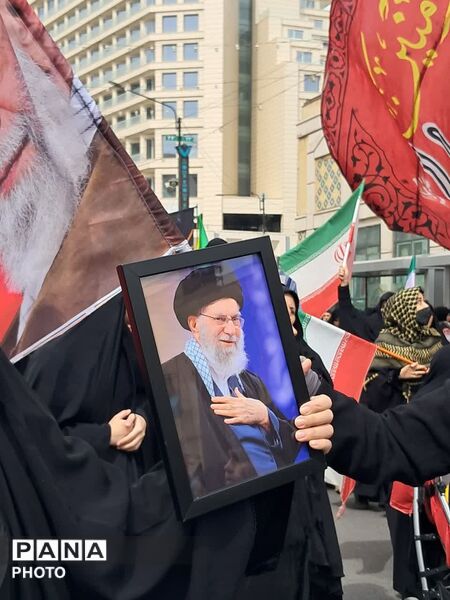  خروش ملت ایران در دفاع از فلسطین