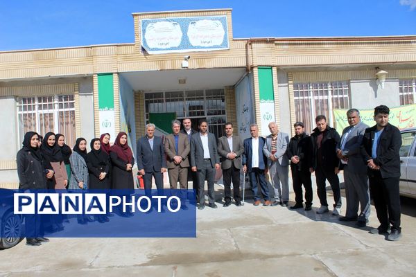 افتتاح دبستان شش کلاسه جانباز حاج عباس علی مجدی در فاروج 