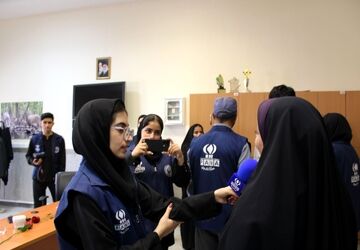 گفتگو خبرنگاران پانا با عوامل تحریریه صدا و سیما خراسان شمالی 