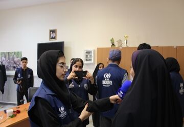 گفتگو خبرنگاران پانا با عوامل تحریریه صدا و سیما خراسان شمالی 