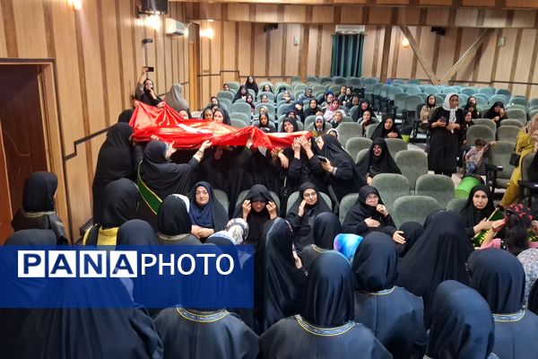 مراسم عزاداری دختران امام رضا (ع) ناحیه ۳ شیراز