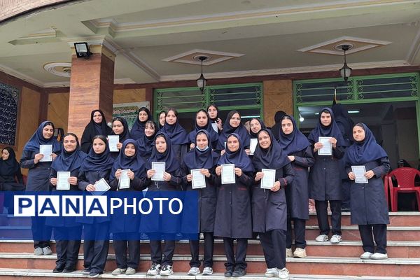 مراسم جشن ولادت حضرت معصومه (س) و روزدختر در دبیرستان حضرت ولیعصر (عج) ری یک