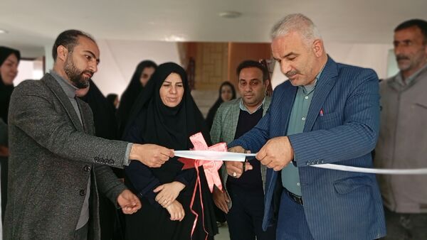 آیین افتتاحیه نمایشگاه «اقتصاد مقاومتی و صنایع دستی هنرجویان شهرستان بن»