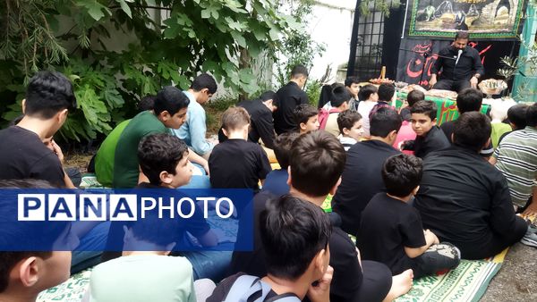 مراسم عزاداری ماه صفر در دارالقرآن الثقلین قائمشهر