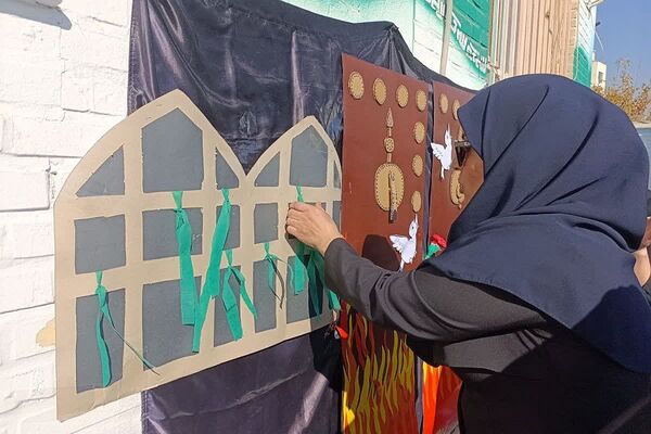 برگزاری ایام فاطمیه در مدارس شهرستان شهریار با شکوه هر چه تمام