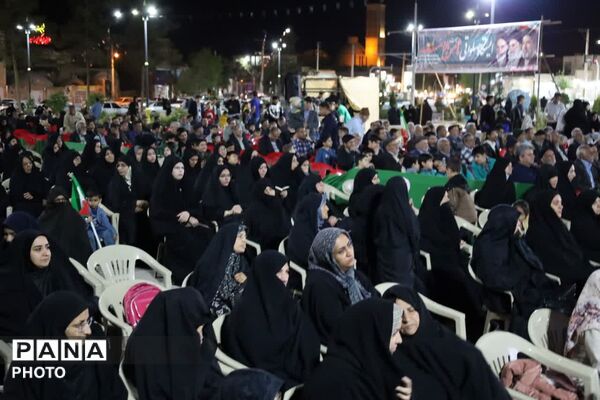 حضور صادق حسین زاده ملکی، معاون پرورشی و فرهنگی وزارت آموزش و پرورش در تجمع فرهنگیان زارچ