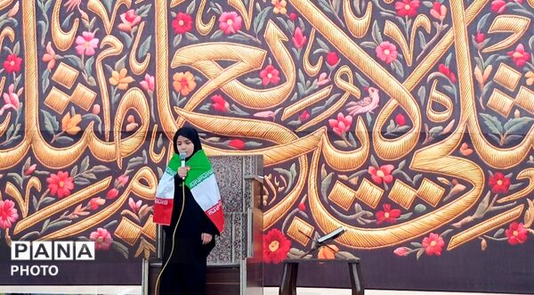  همایش بانوان حسینی با محوریت یادبود حضرت رقیه (ع) در نهاوند