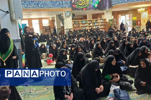 مراسم شیرخوارگان حسینی در منطقه پردیس 