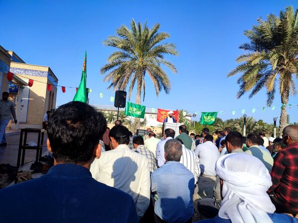 نماز عید سعید فطر در بوموسی